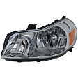 Driver Side Headlight, without Bulb, Halogen, Clear Lens