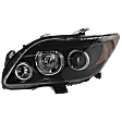 Driver Side Headlight, without Bulb, Halogen, without Base Package