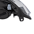 2010 Saab 9-3 - Passenger Side Halogen Headlight, With bulb(s), OE Replacement, CAPA Certified