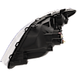 Passenger Side Headlight, without Bulb, Halogen, Clear Lens, Base Model