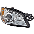 Passenger Side Headlight, with Bulb, Halogen, Clear Lens, 4 Cyl., 2.5L Engine