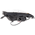 Passenger Side Headlight, with Bulb, Halogen, Clear Lens, 4 Cyl., 2.5L Engine, CAPA Certified