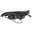 Driver Side Headlight, with Bulb, Halogen, Clear Lens, 4 Cyl., 2.5L Engine, CAPA Certified