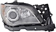 Passenger Side Halogen Headlight, With bulb(s), OE Replacement, CAPA Certified