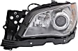 Driver Side Halogen Headlight, With bulb(s), OE Replacement, CAPA Certified