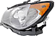 Driver Side Halogen Headlight, With bulb(s), OE Replacement, CAPA Certified