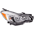 2012 Subaru Impreza - Passenger Side Halogen Headlight, With bulb(s), OE Replacement