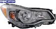 Passenger Side Headlight, with Bulb, Halogen, with Wiring Harness, CAPA CERTIFIED