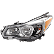 Driver Side Headlight, with Bulb, Halogen, with Wiring Harness, CAPA CERTIFIED