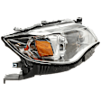 Passenger Side Headlight, with Bulb, Halogen, WRX Models, 4 Cyl., 2.5L Engine, CAPA Certified