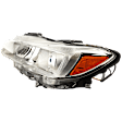 Driver Side Headlight, with Bulb, Halogen, Clear Lens