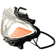 Driver Side Headlight, with Bulb, Halogen, Clear Lens