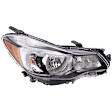 Passenger Side Headlight, with Bulb, Halogen, Sedan/Wagon, CAPA Certified