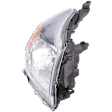 Passenger Side Halogen Headlight, Without bulb(s), OE Replacement, CAPA Certified