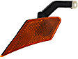 Front, Passenger Side Side Marker, with Bulb, Assembly
