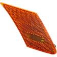 Front, Passenger Side Side Marker Without bulb(s) CAPA Certified