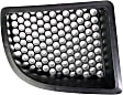 Front, Passenger Side Fog Light Cover, Textured Black