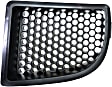 Front, Driver Side Fog Light Cover, Textured Black