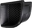 Front, Driver Side Fog Light Cover, Textured Black