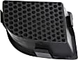 Front, Driver Side Fog Light Cover, Textured Black