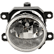Front, Driver or Passenger Side Halogen Fog Light, With bulb(s), CAPA Certified