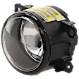 Front, Driver or Passenger Side Fog Light, With bulb(s), Halogen, CAPA CERTIFIED