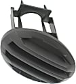 Front, Passenger Side Fog Light Cover, Black
