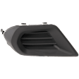 2015 Subaru Forester - Front, Driver Side Fog Light Cover, Textured Black