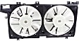 OE Replacement Radiator Fan, 3.6L, 6Cyl, Dual fan