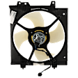 A/C Condenser Fan - Fan Blade, Motor and Shroud, 4 Cyl., 2.5L Engine