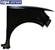 Front, Passenger Side Fender, Base Model, CAPA CERTIFIED