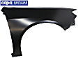 Front, Passenger Side Fender, Primed, CAPA CERTIFIED