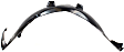  Front, Driver Side Fender Liner, Except LS/XE Models