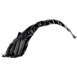 Front, Driver Side Fender Liner, Base Model
