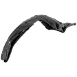  Front, Driver Side Fender Liner, Except STI Model