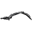  Front, Driver Side Fender Liner, Sedan