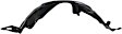 Front, Passenger Side Fender Liner, 4 Cyl., 2.0L Engine