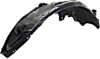 Front, Passenger Side Fender Liner, 4 Cyl., 2.5L Engine