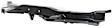 Center Radiator Support Upper Tie Bar, 4 Cyl., 2.0L Engine