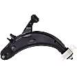 Front, Passenger Side, Lower Control Arm, Non-Adjustable, Non-Greasable, With ball joint(s)