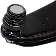 Front, Passenger Side, Lower Control Arm, Non-Adjustable, Non-Greasable, With ball joint(s)