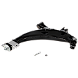Front, Driver Side, Lower Control Arm, Non-Adjustable, Non-Greasable, With ball joint(s)