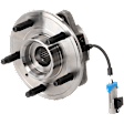2007-2009 Suzuki XL-7 - Front, Driver or Passenger Side Wheel Hub, With Bearing, 5 x 4.5 in. Bolt Pattern