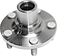 2000 Subaru Impreza - Front, Driver or Passenger Side Wheel Hub, 5 Lugs, Without Bearing
