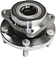 Front, Driver or Passenger Side Wheel Hub, with Bearing