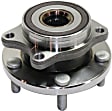 Front, Driver or Passenger Side Wheel Hub, with Bearing