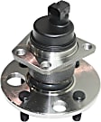 Rear, Driver or Passenger Side Wheel Hub, With Bearing, With Sensor, 4 x 3.94 in. Bolt Pattern, Base Model, 4 Cyl., 1.9L Engine, FWD