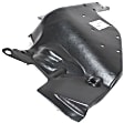 Driver Side Engine Splash Shield, 4 Cyl., 2.5L Engine