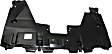 2013 Subaru Legacy - Front Engine Splash Shield, Production Date From April 2013