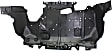 Front Engine Splash Shield, 4 Cyl., 2.5L Engine